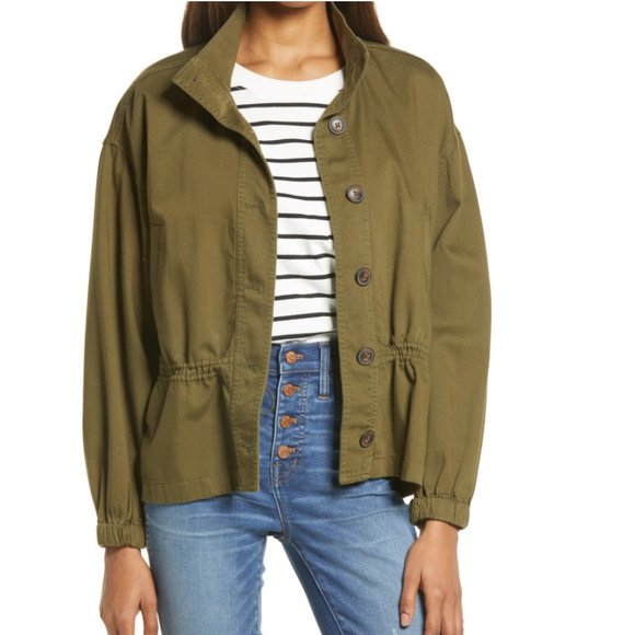 Madewell Jackets & Blazers - NWT Madewell Highbury Military Jacket XL